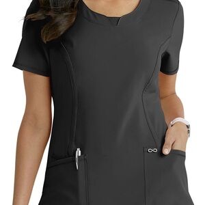 Infinity by Cherokee black scrub set